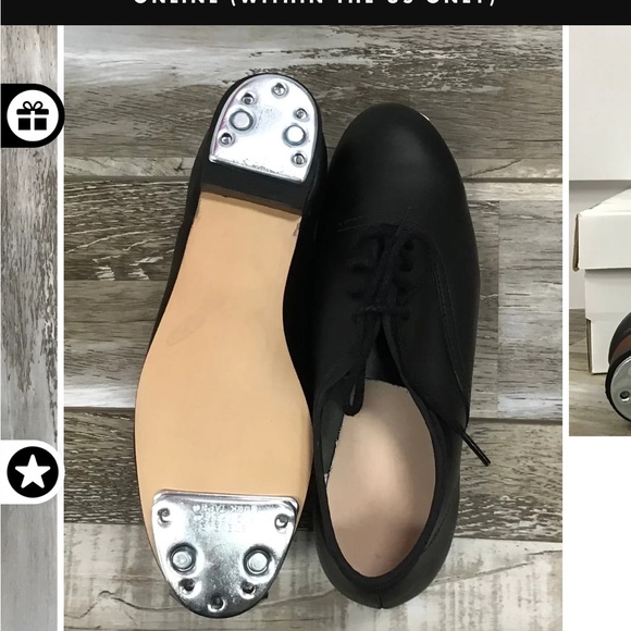 Stevens Stompers MS Stompers Ladies Clogging Shoes Size 7 1/2 W - Picture 2 of 5